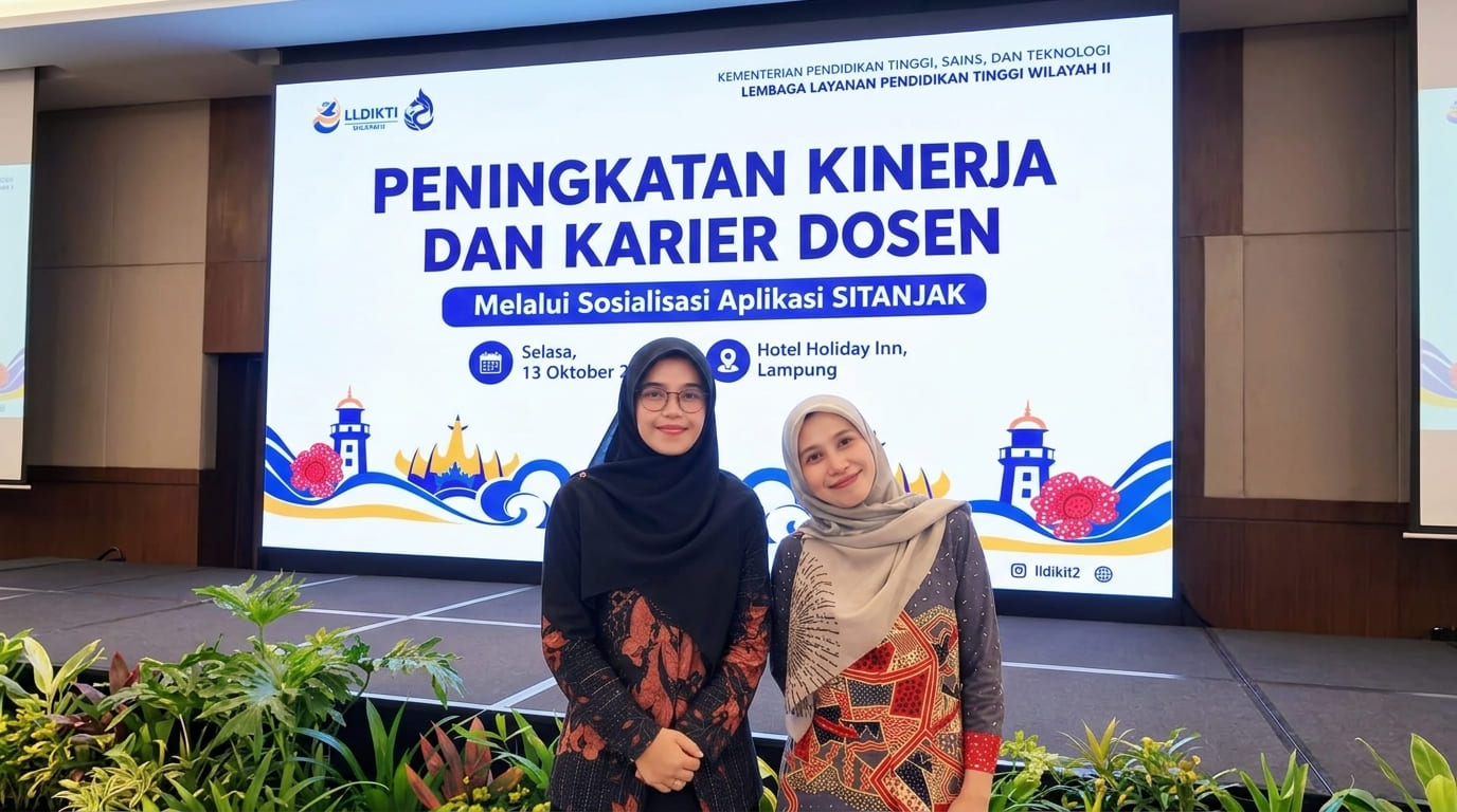 INSTIDLA Hadiri Sosialisasi SITANJAK LLDIKTI Wilayah II di Bandar Lampung