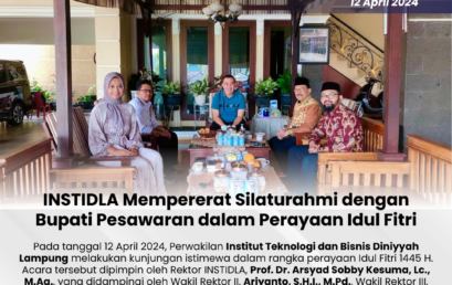 Institut Teknologi dan Bisnis Diniyyah Lampung Mempererat Silaturahmi dengan Bupati Pesawaran dalam Perayaan Idul Fitri